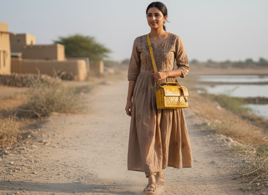 Kutch Harmony Satchel Leather bag