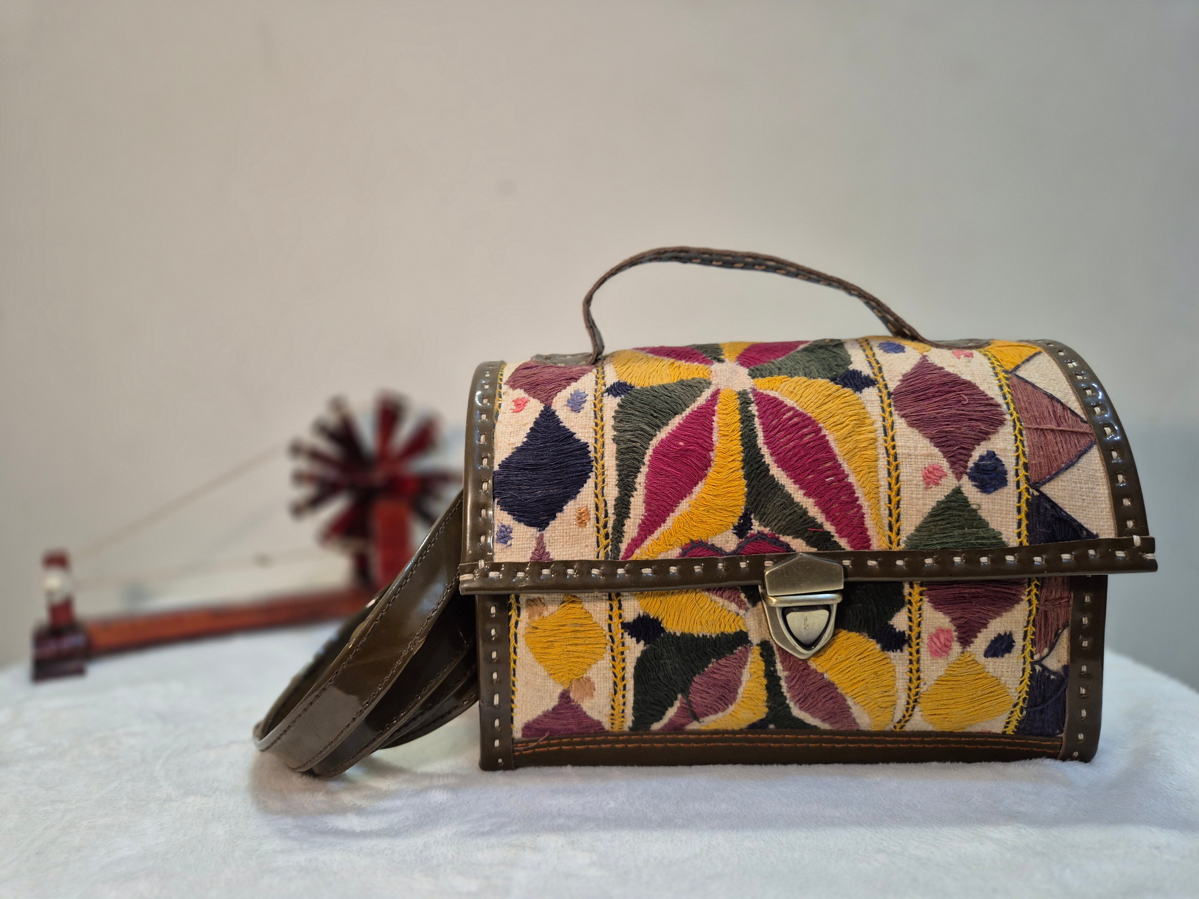 Mosaic Blossom Bag