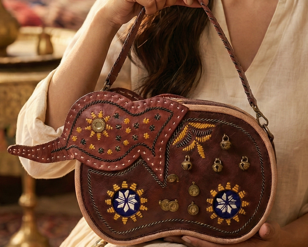 The Gajraj Heritage Satchel
