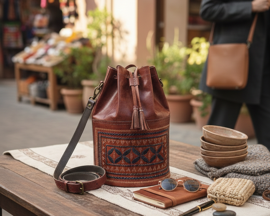 The "Kutch Nakshi" Bucket Bag