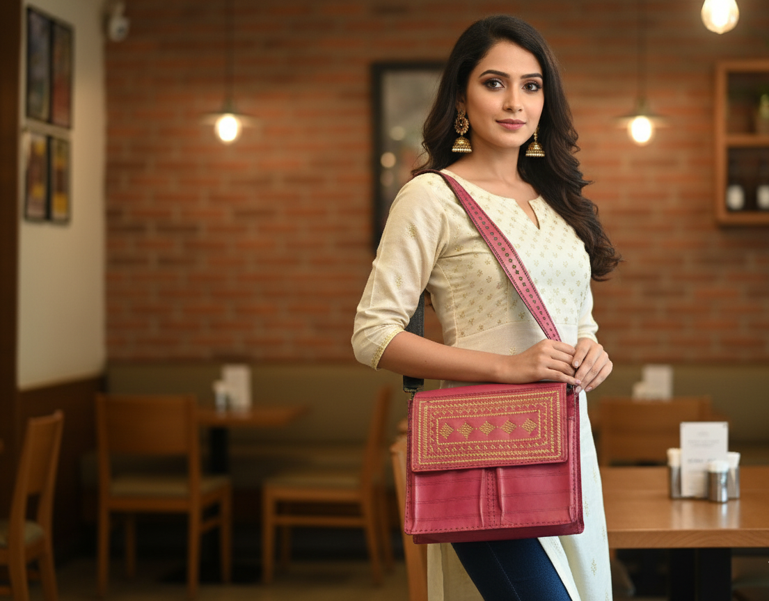 Desert Rose Leather Sling