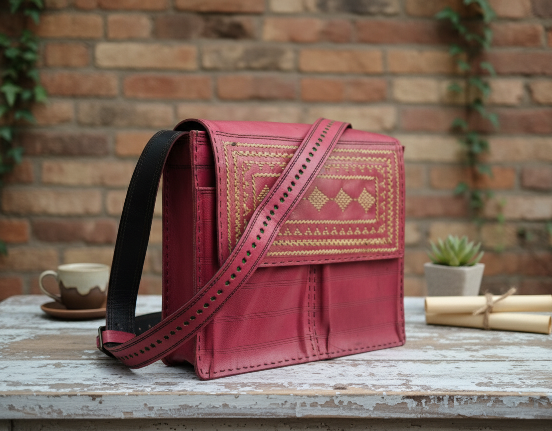 Desert Rose Leather Sling