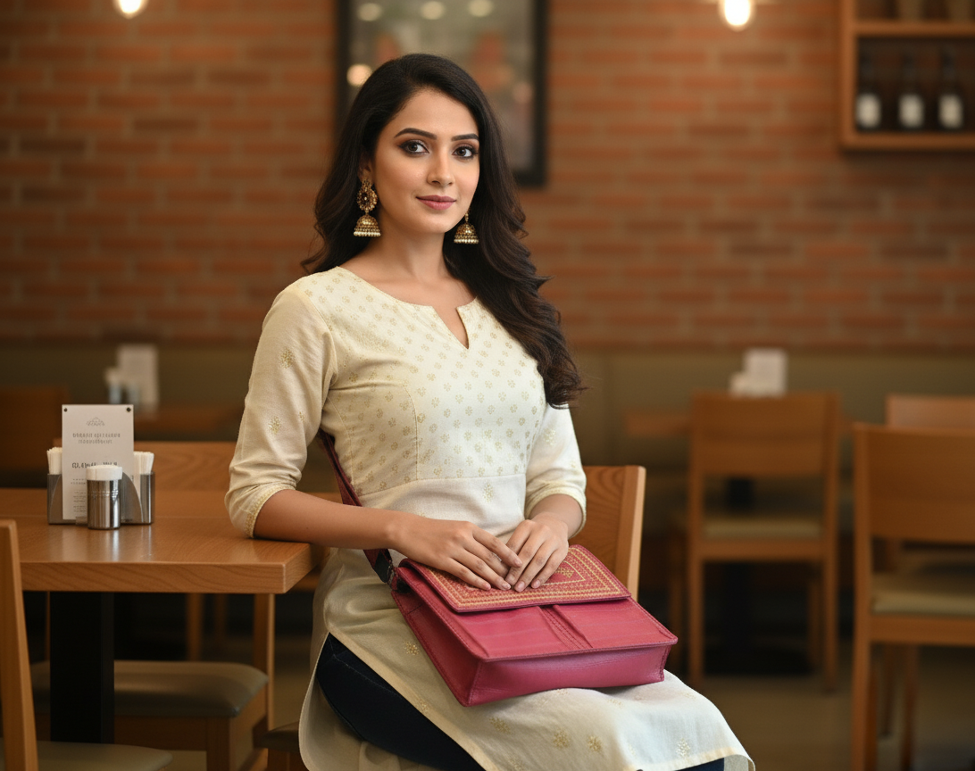 Desert Rose Leather Sling