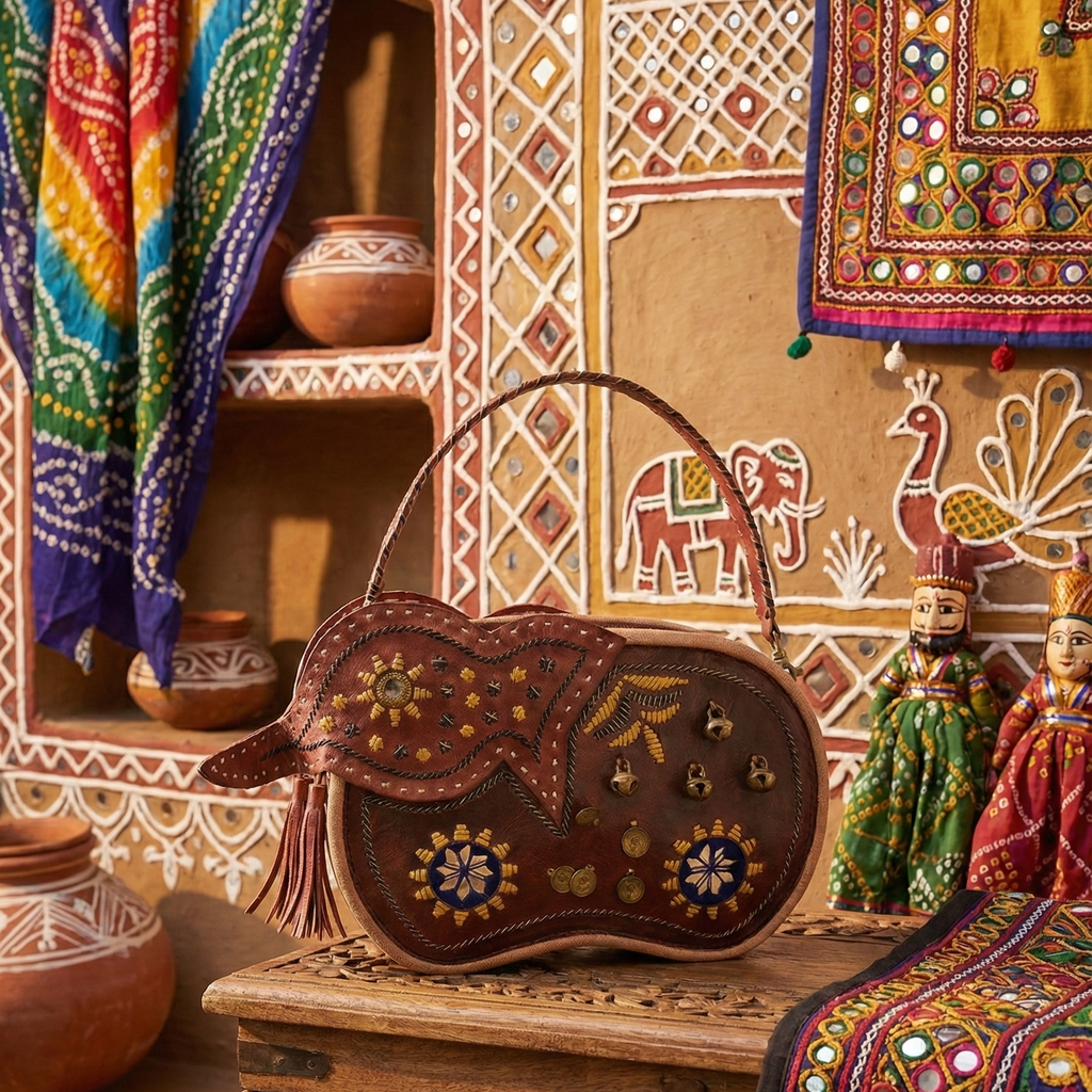 The Gajraj Heritage Satchel