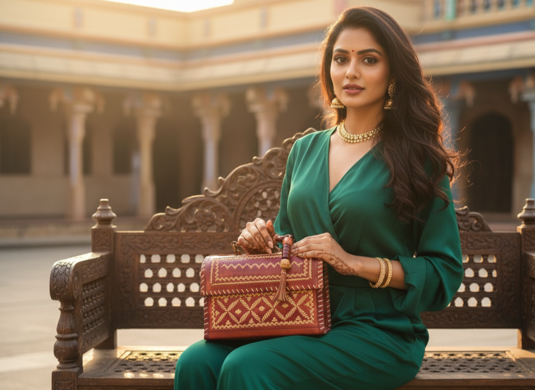 Kutchi Melody Mirror Bag
