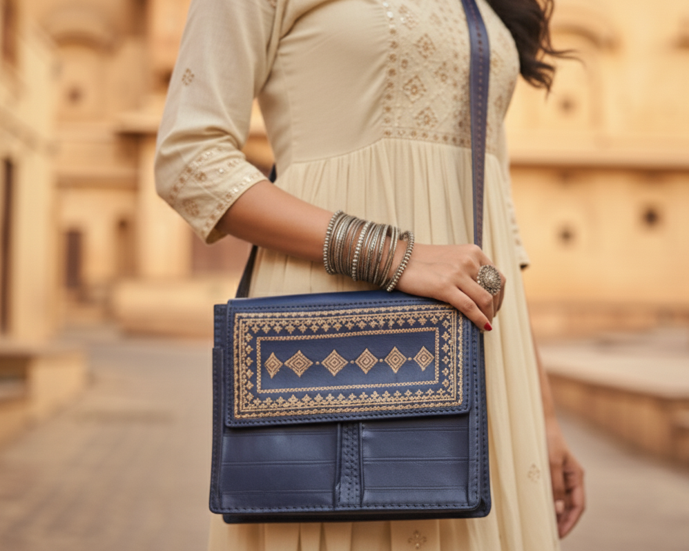 The Kutch Heritage Messenger Bag
