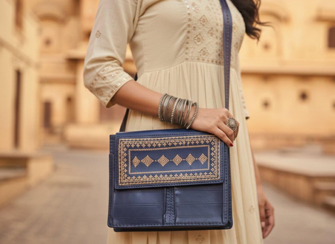 The Kutch Heritage Messenger Bag