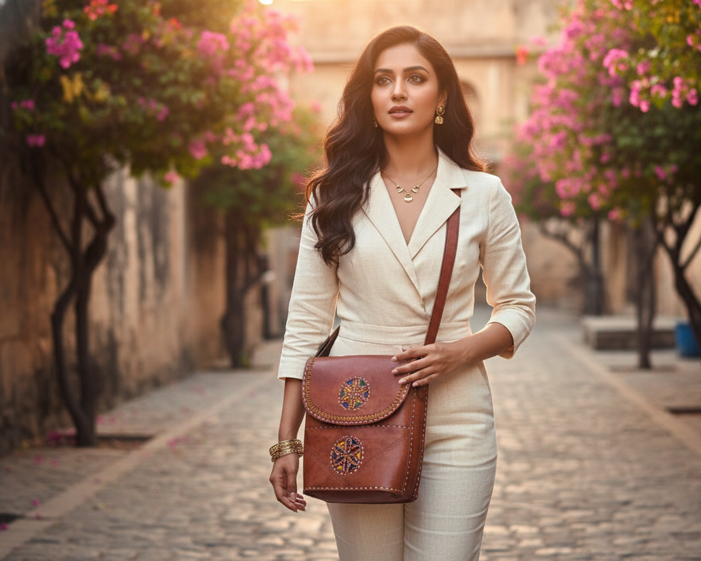 The mandala crossbody handbag