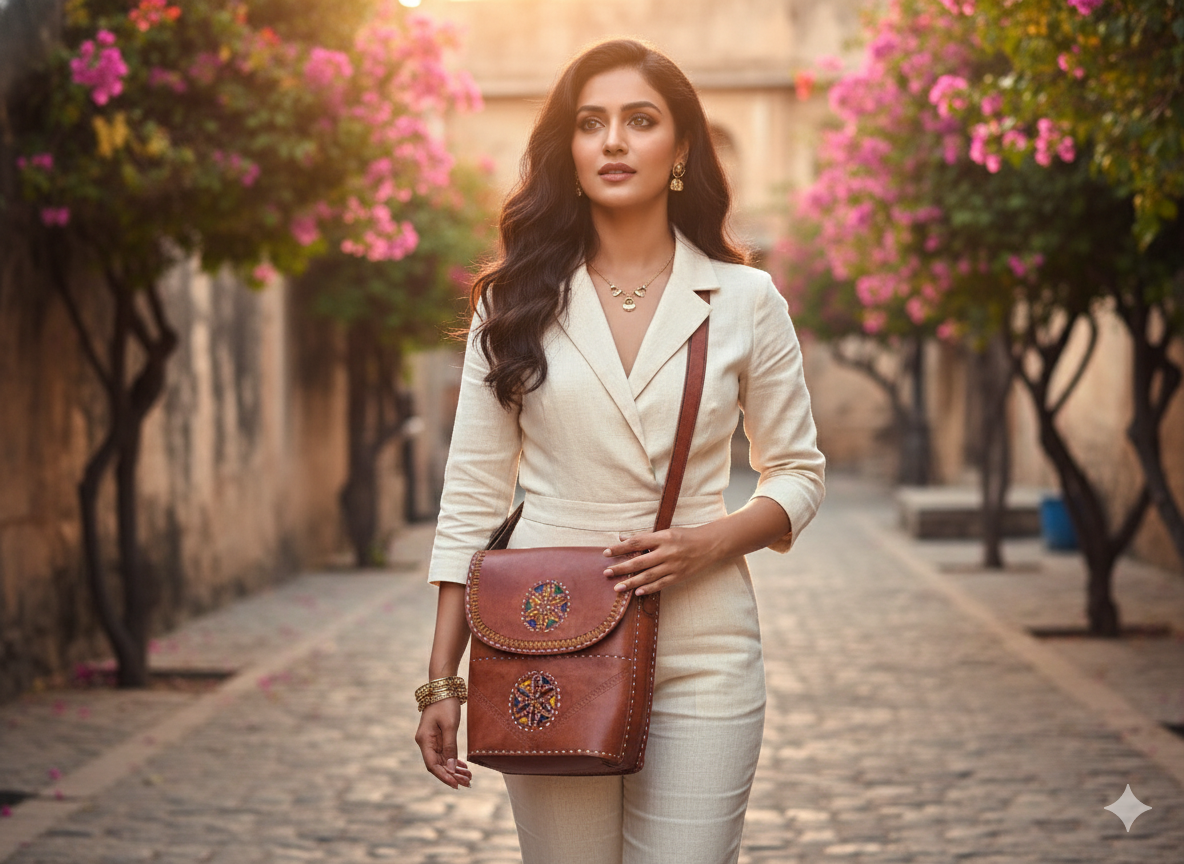 The mandala crossbody handbag