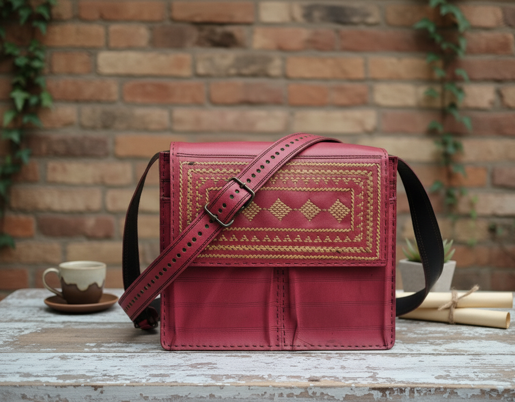 Desert Rose Leather Sling