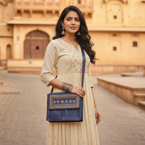 The Kutch Heritage Messenger Bag