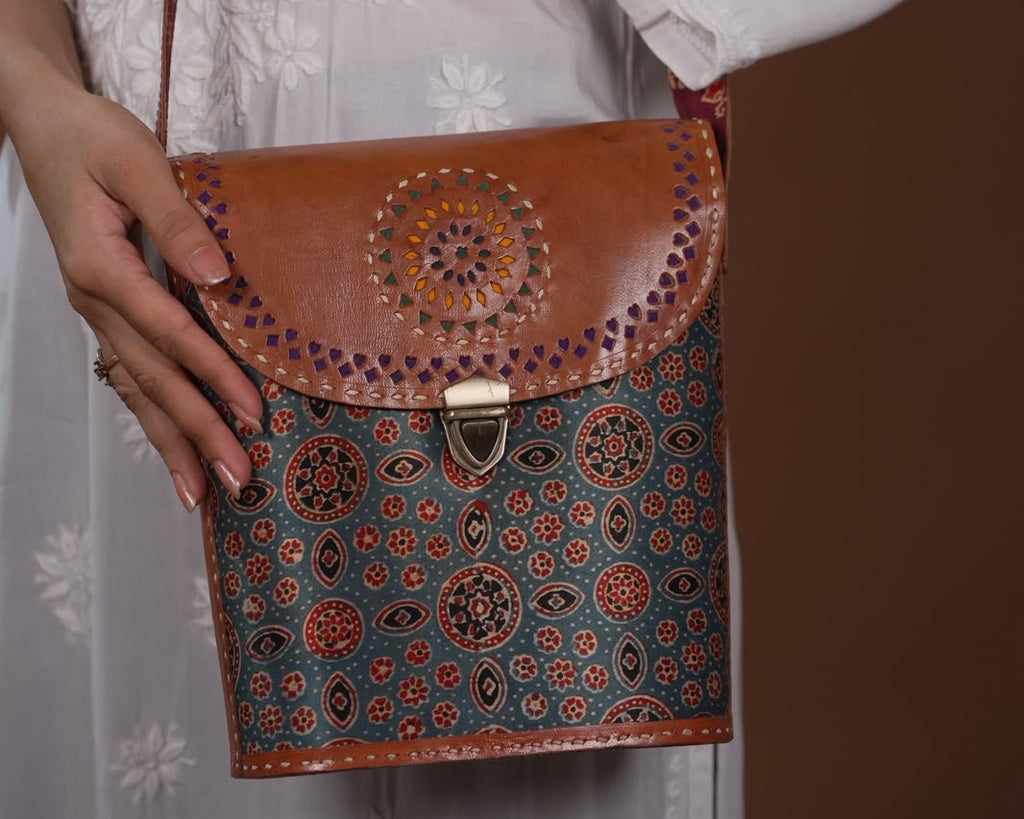 The Ajrakh Heritage Crossbody