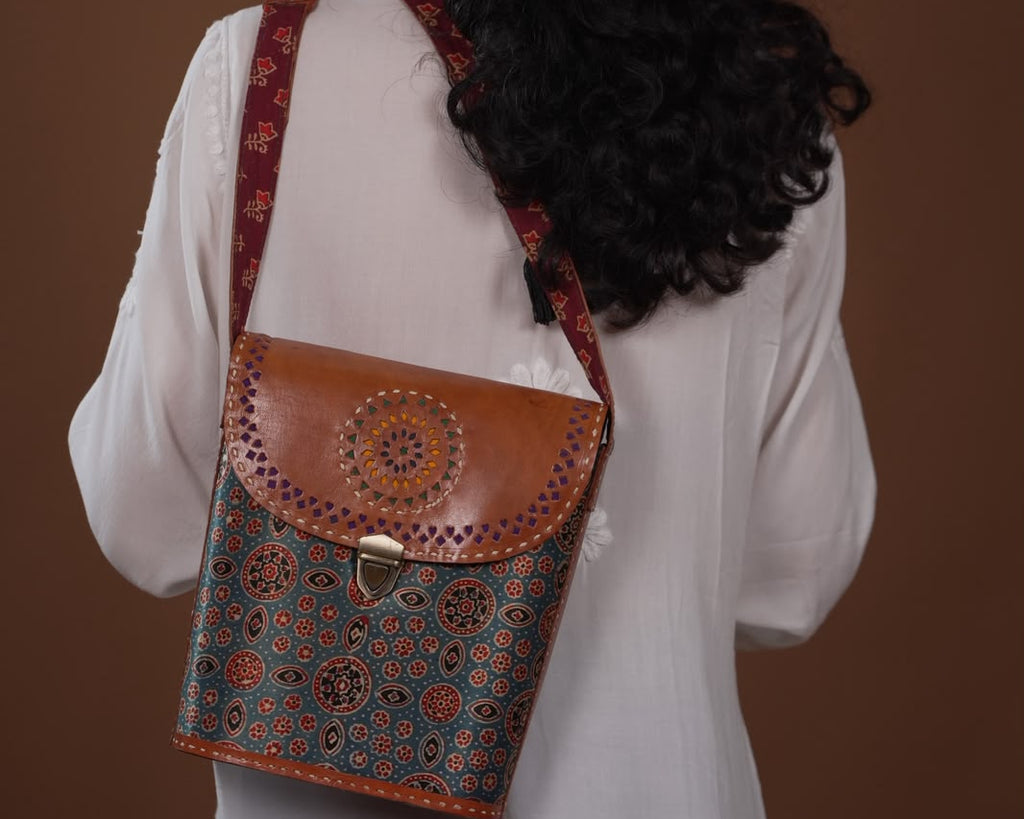 The Ajrakh Heritage Crossbody