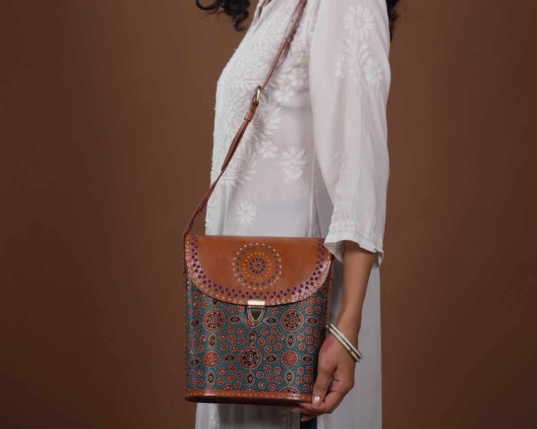 The Ajrakh Heritage Crossbody